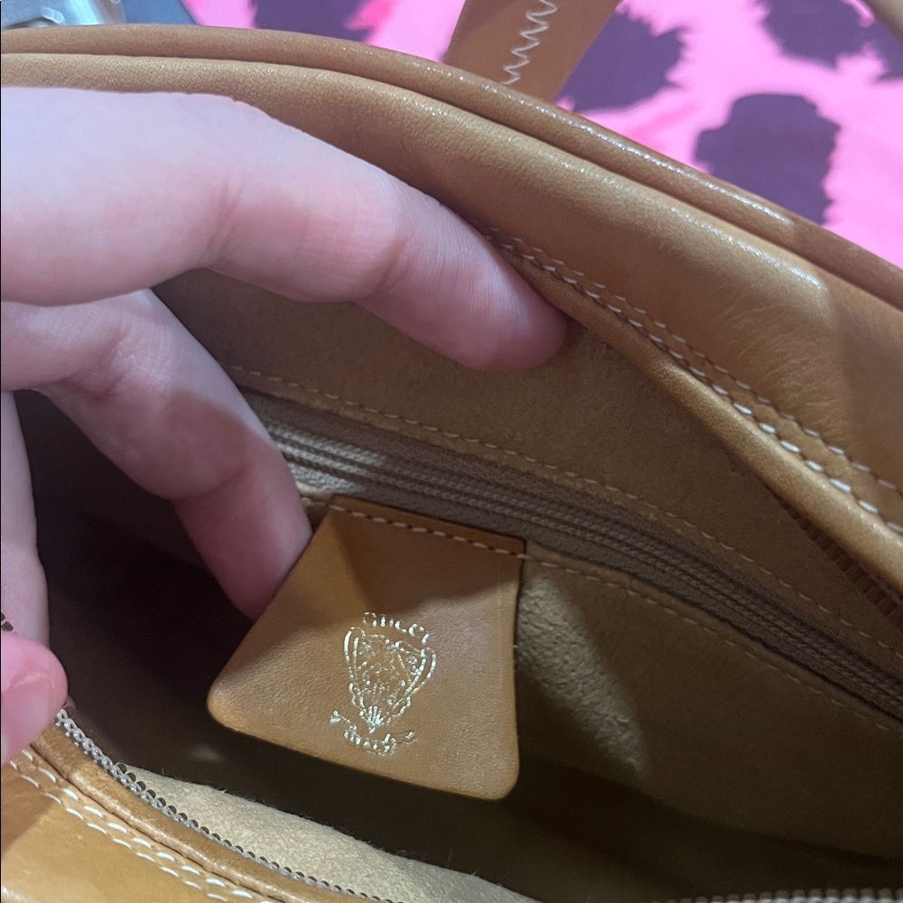 Gucci Monogram Camera bag Cream and Tan/caramel Crossbody Bag - Picture 10 of 17